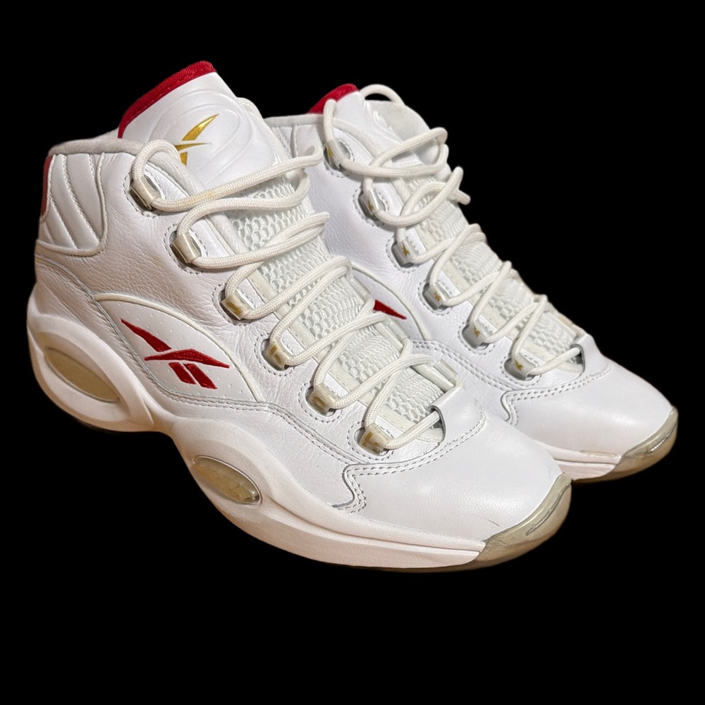 Reebok The Question Iverson tribute edition to Dr. J #6 EUC 1X - Picture 2 of 16